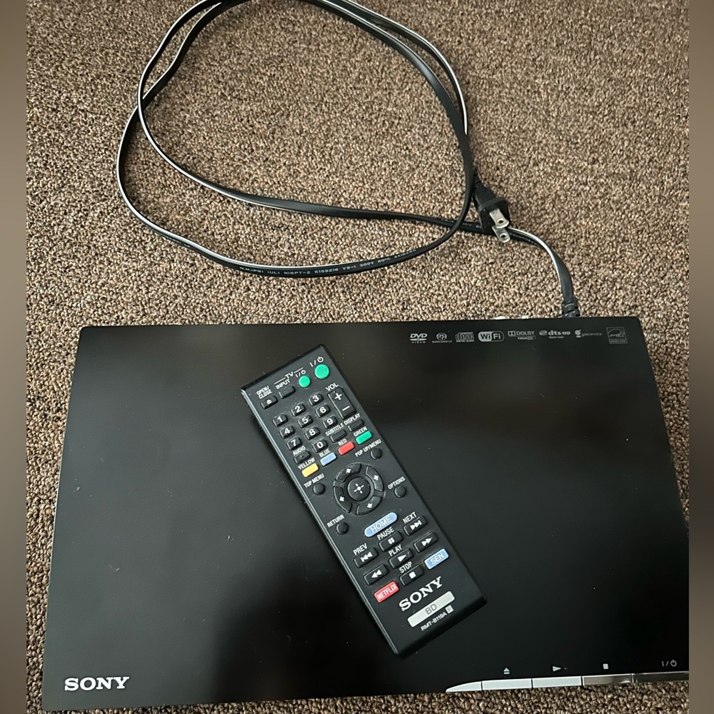 Sony Blu-Ray Player